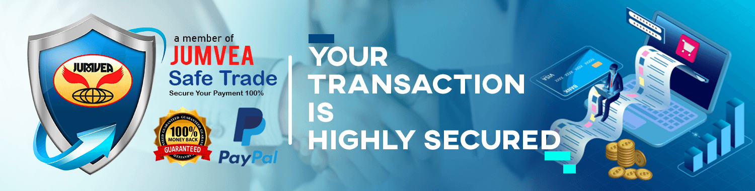 A member of JUMVEA Safe Trade – your transaction is highly secured